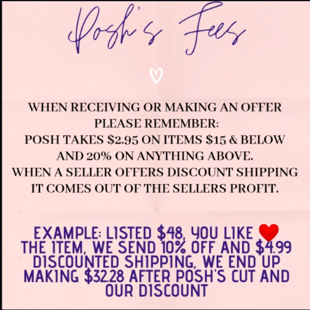 ❄️ Posh's Fees ❄️